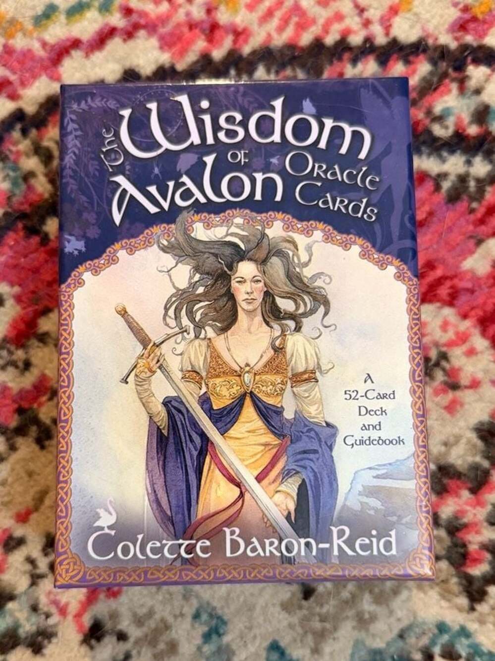 The Wisdom of Avalon Oracle Cards Deck and Guidebook by Colette Baron-Reid